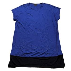 J.Jill Dress Women’s Medium Tall Blue Wearever Short Sleeve